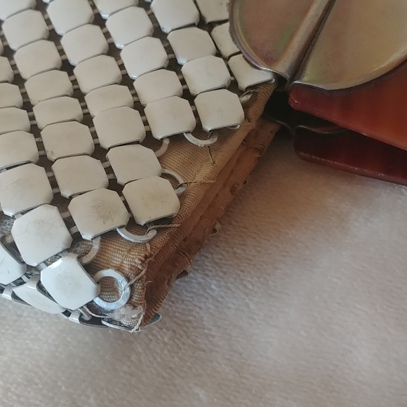 Vintage Whiting & Davis metal mesh handbag - Picture 8 of 15